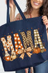 Pumpkin Spice Mama Canvas Jumbo Tote