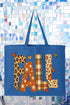 Crisp & Cozy Fall Canvas Jumbo Tote