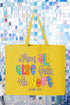 Colorful All Else Fails Canvas Jumbo Tote