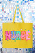 Nurse Energy Canvas Jumbo Tote