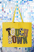 Touchdown Pattern Play Canvas Jumbo Tote