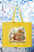 Weekend Books & Brews Canvas Jumbo Tote
