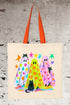 Neon Night Spirits Medium Canvas Tote