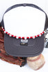 Baseball Season Red Beaded Hat Chain