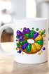 Faux Rhinestone King Cake Ceramic Mug