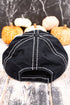 Distressed Black 'Trick Or Treat' Cap