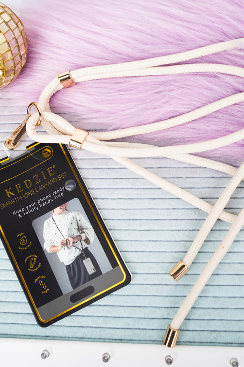 Bone Kedzie Smartphone Lanyard Set