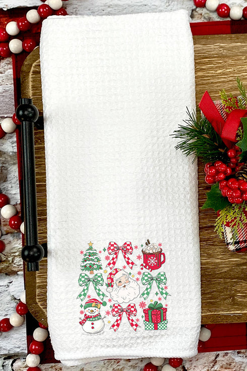 Up To Snow Good Waffle Kitchen Towel