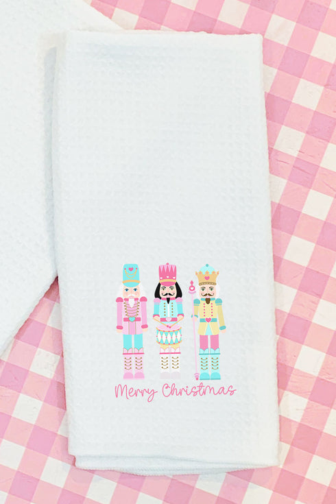 Cracking Christmas Waffle Kitchen Towel