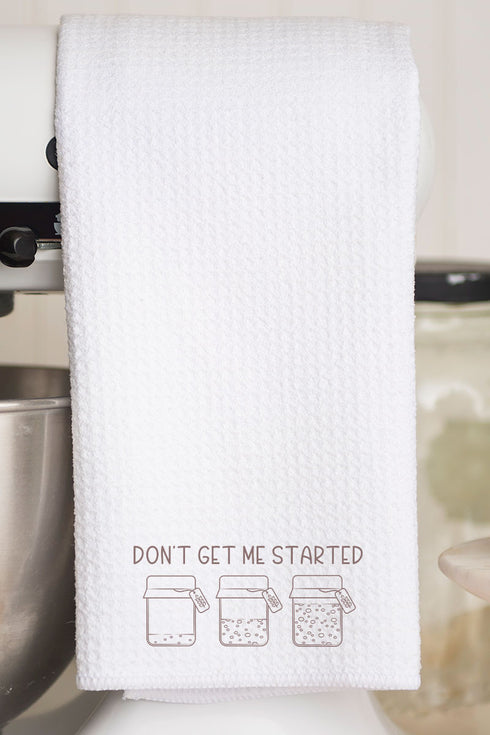 Don't Get Me Started Sourdough Waffle Kitchen Towel