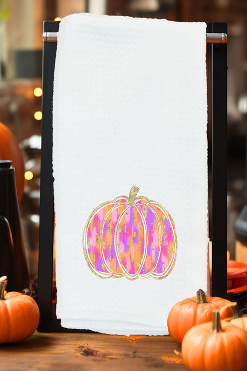 Glamour Gourd Waffle Kitchen Towel