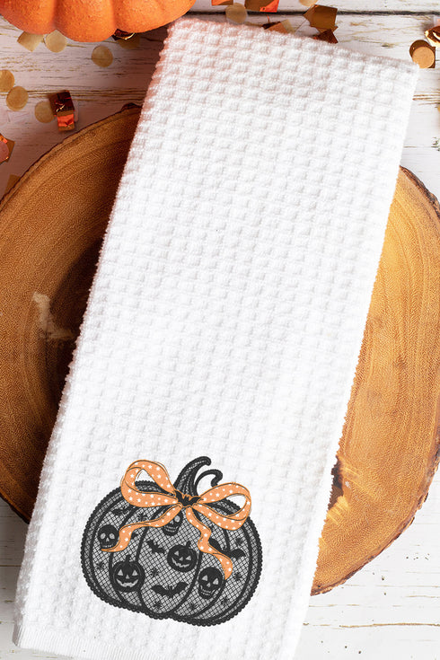 Lace And Lanterns Waffle Kitchen Towel