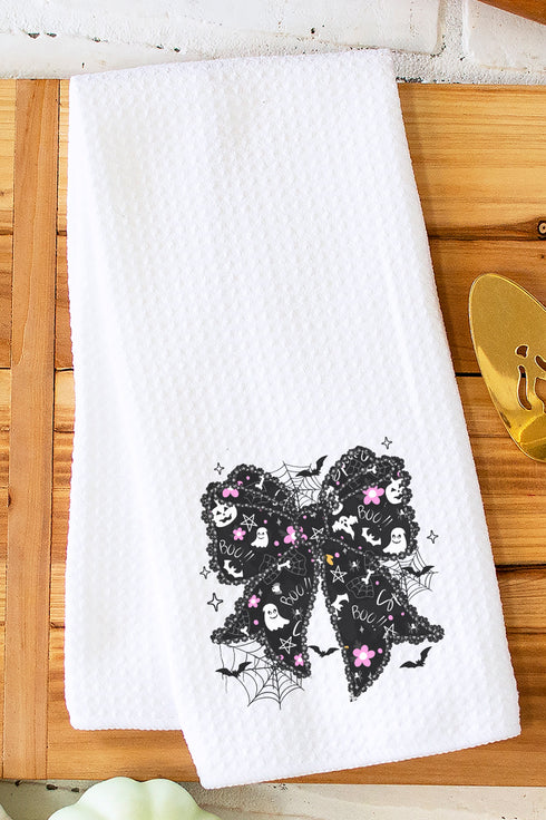 Laced With Fright Waffle Kitchen Towel