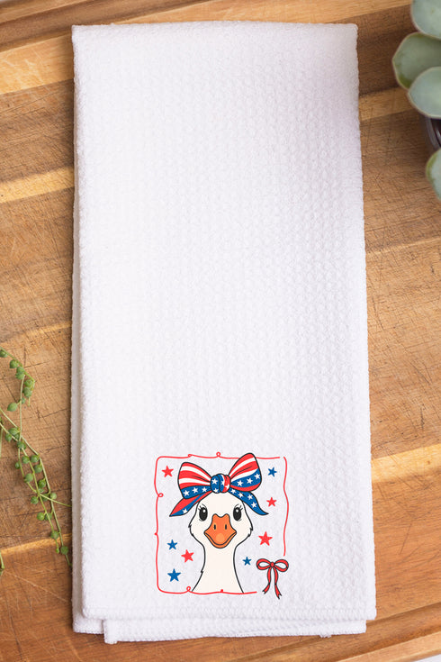 Liberty Belle Waffle Kitchen Towel