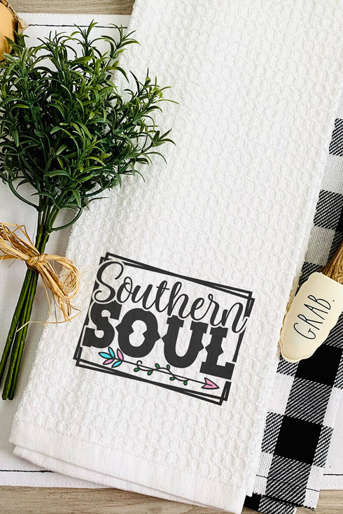 Southern Soul Waffle Kitchen Towel