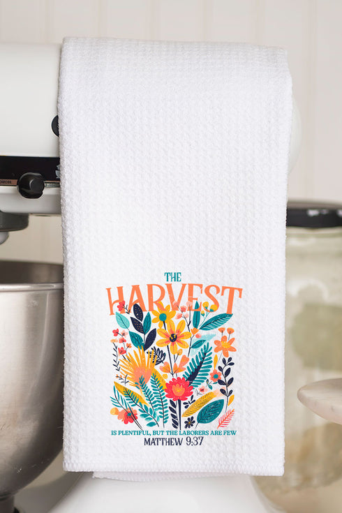 The Harvest Waffle Kitchen Towel