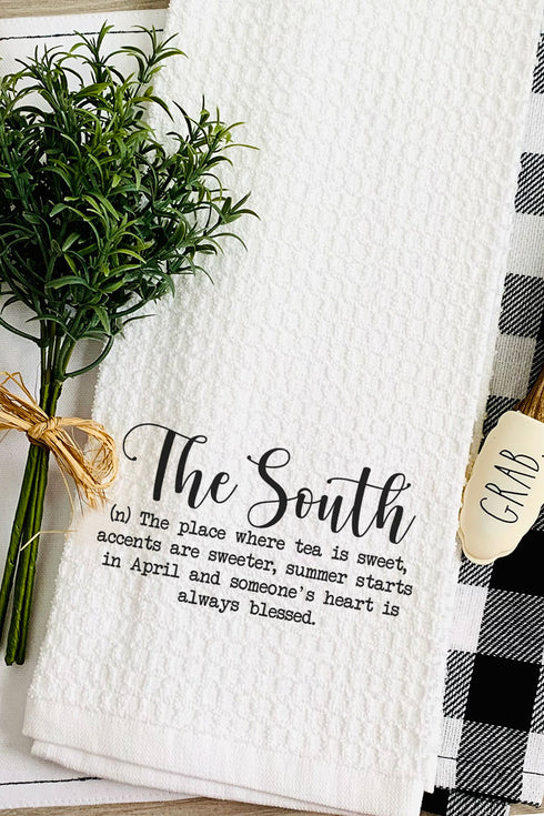 The South Waffle Kitchen Towel