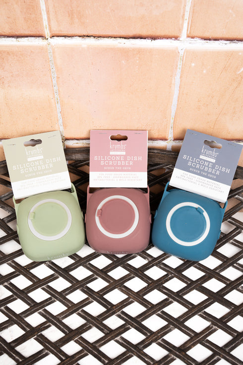 One Krumbs Kitchen Silicone Dish Scrubber - SHIPS ASSORTED