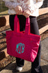 Raspberry Shoreview Side Cinched Tote Bag