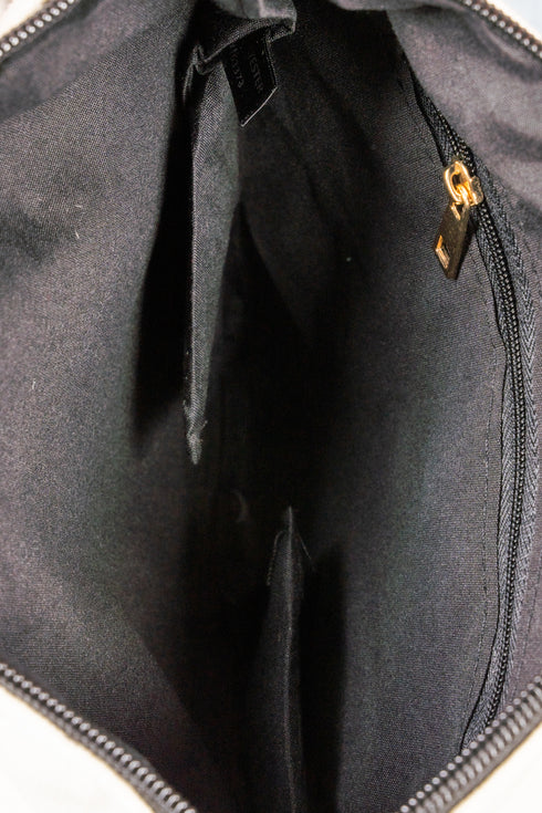 Sadieville Quilted Crossbody Clutch, Ivory