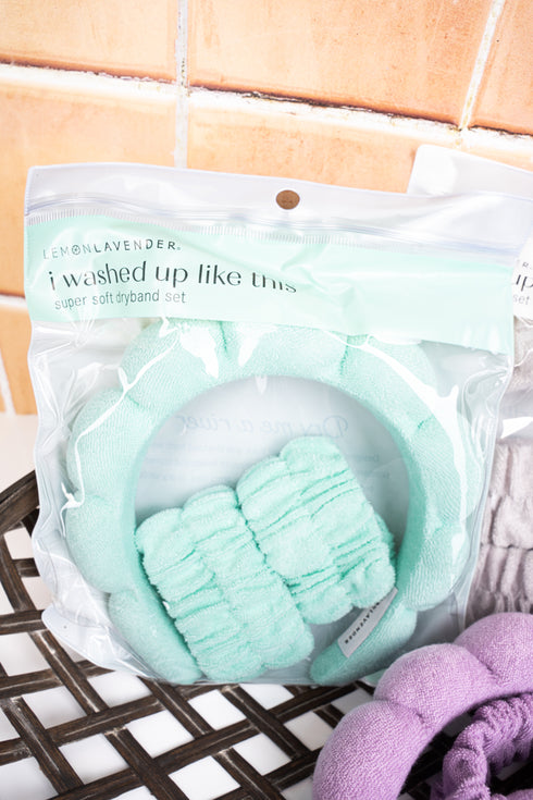 One I Washed Up Like This Headband & Wristbands Set - SHIPS ASSORTED