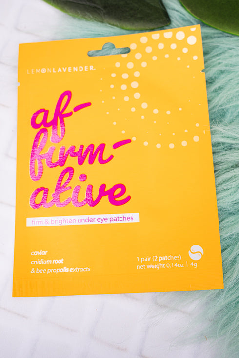Af-firm-ative Firm & Brighten Under Eye Patches