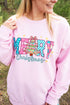 Side Bows Tree-mendously Merry & Bright Heavy Blend Crew Sweatshirt