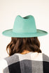 Down From Dover Felt Hat, Turquoise