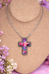 Sunday Sunset Silvertone Necklace