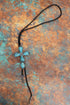 Turquoise Mesa Forge Cross Bolo Tie Necklace