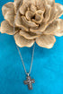 Mesa Faith Silvertone Necklace