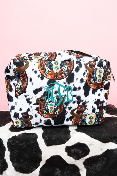 Corpus Christi Cow Cosmetic Case