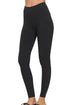 Pure And Simple Black Premium Cotton Leggings