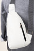 White Small Rylee Sling Bag