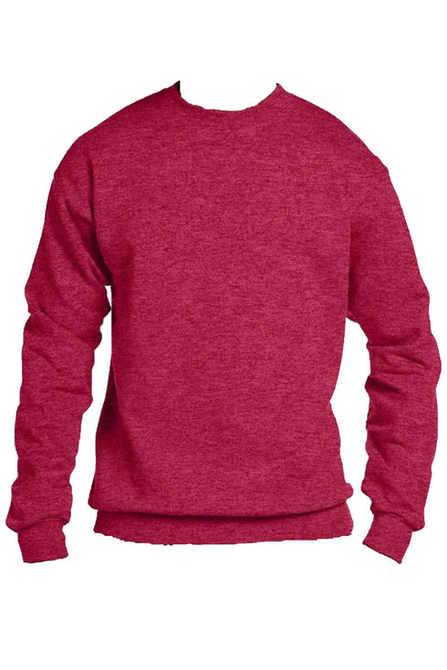 Checkered Merry CHRISTmas Ecosmart Crewneck Sweatshirt