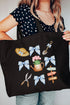 All Things Gardening Canvas Jumbo Tote