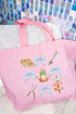 All Things Gardening Canvas Jumbo Tote