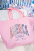Arched America Floral Canvas Jumbo Tote