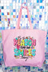 Be The Reason Someone Smiles Canvas Jumbo Tote