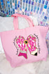 Brushed Teaching Is A Work Of Heart Canvas Jumbo Tote