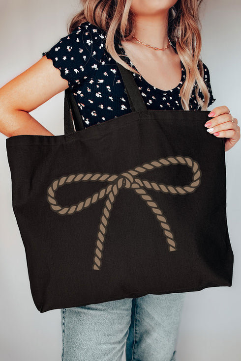 Coquette Rope-It Canvas Jumbo Tote