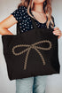 Coquette Rope-It Canvas Jumbo Tote