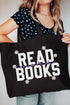 Daisy Read More Books Canvas Jumbo Tote