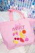 Fruit Market Canvas Jumbo Tote