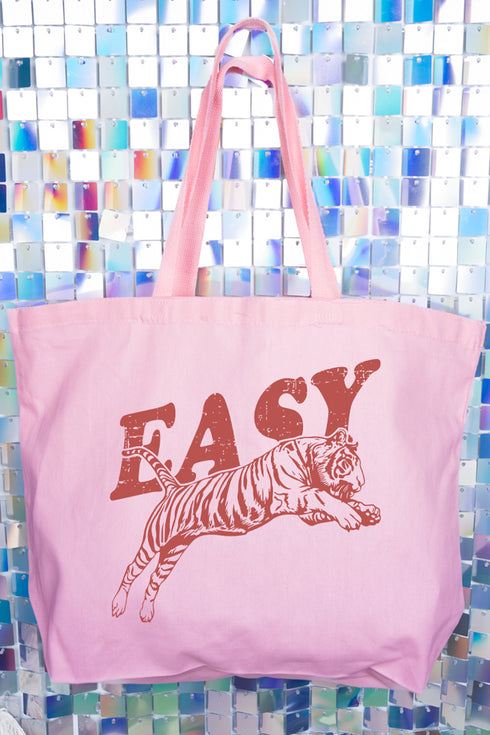Easy Tiger Canvas Jumbo Tote