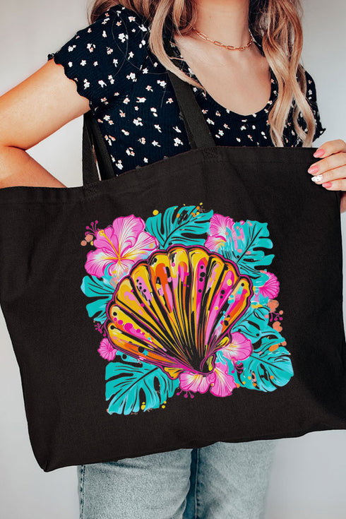 Feelin' Breezy Canvas Jumbo Tote