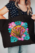 Feelin' Breezy Canvas Jumbo Tote