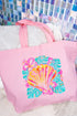 Feelin' Breezy Canvas Jumbo Tote