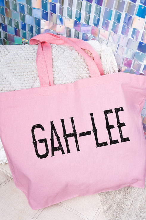 Gah-lee Canvas Jumbo Tote