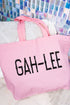 Gah-lee Canvas Jumbo Tote